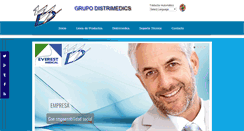 Desktop Screenshot of distrimedics.com